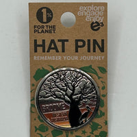 Hat Pin - Boab with Brolga