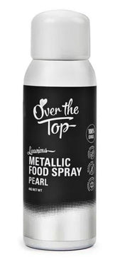 OTT Metallic Food Spray  Pearl White 48gm