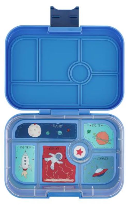 Yumbox Original Lunch Box 6 Comp - Surf Blue Rockets