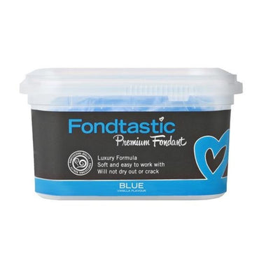Fondtastic Prem Fondant Past Blue 250gm