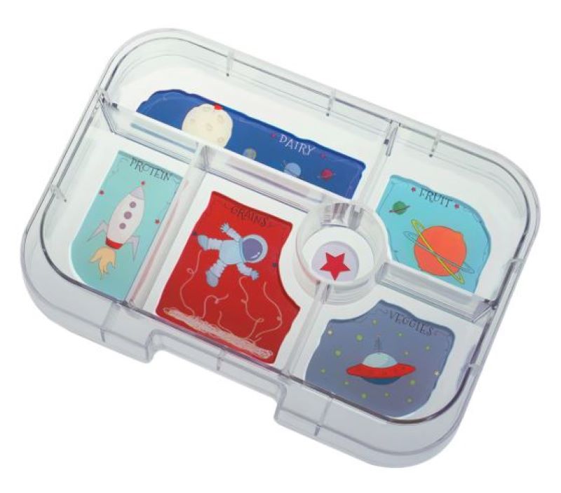 Yumbox Original Lunch Box 6 Comp - Surf Blue Rockets