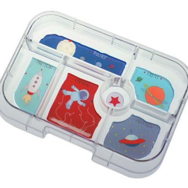 Yumbox Original Lunch Box 6 Comp - Surf Blue Rockets