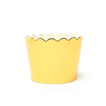 Gold Foil Bake Cups 25pk 44mm PP-GFCARD