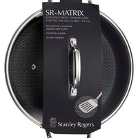 Stanley Rogers Matrix Chefs Pan with lid 28cm 4.5Ltr