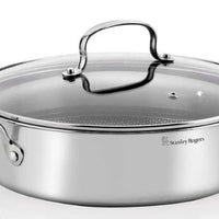 Stanley Rogers Matrix Chefs Pan with lid 28cm 4.5Ltr