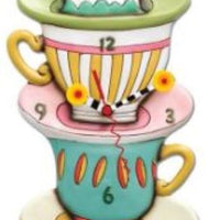 AD Clock Spot Of Tea  P1502