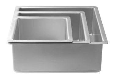 Mondo Pro Square 4" Deep Cake Pan Set 3
