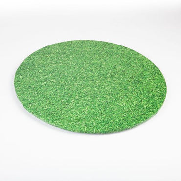 Cake Board Round Grass 30cm / 12inch