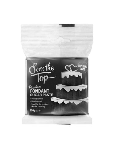 OTT Black Premium Fondant 250gm