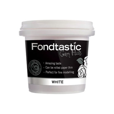 Fondtastic Gum Paste White 225g /  8oz