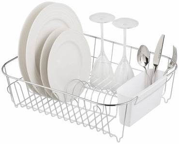 Avanti Lrg  Dishrack White Chm/PVC 12662
