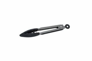 Avanti Silicone SS Tongs 23cm Blk 13201