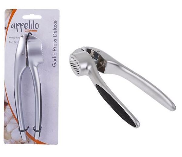 Garlic Press Delux  satin 3631