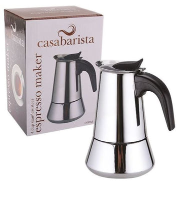 Roma 4 Cup S/S Espresso Maker 4136