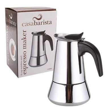 Roma 6 Cup S/S Espresso Maker 4137