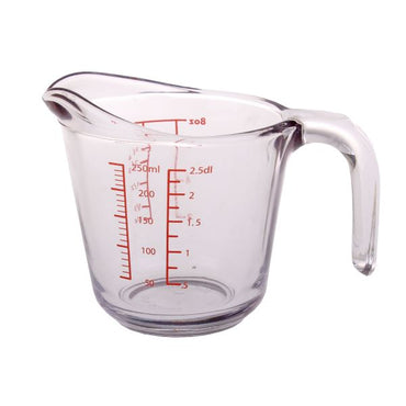 Glass Measure Jug 1Cup 250ml 4221