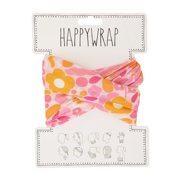 Happywrap - Floral Puzzle Pink